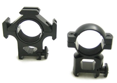 Специальные тактические крепления (кольца) для оптики комбинированные средние NcSTAR RMB11 TRI-RING MOUNT SAME CENTER HEIGHT AS RB 11.